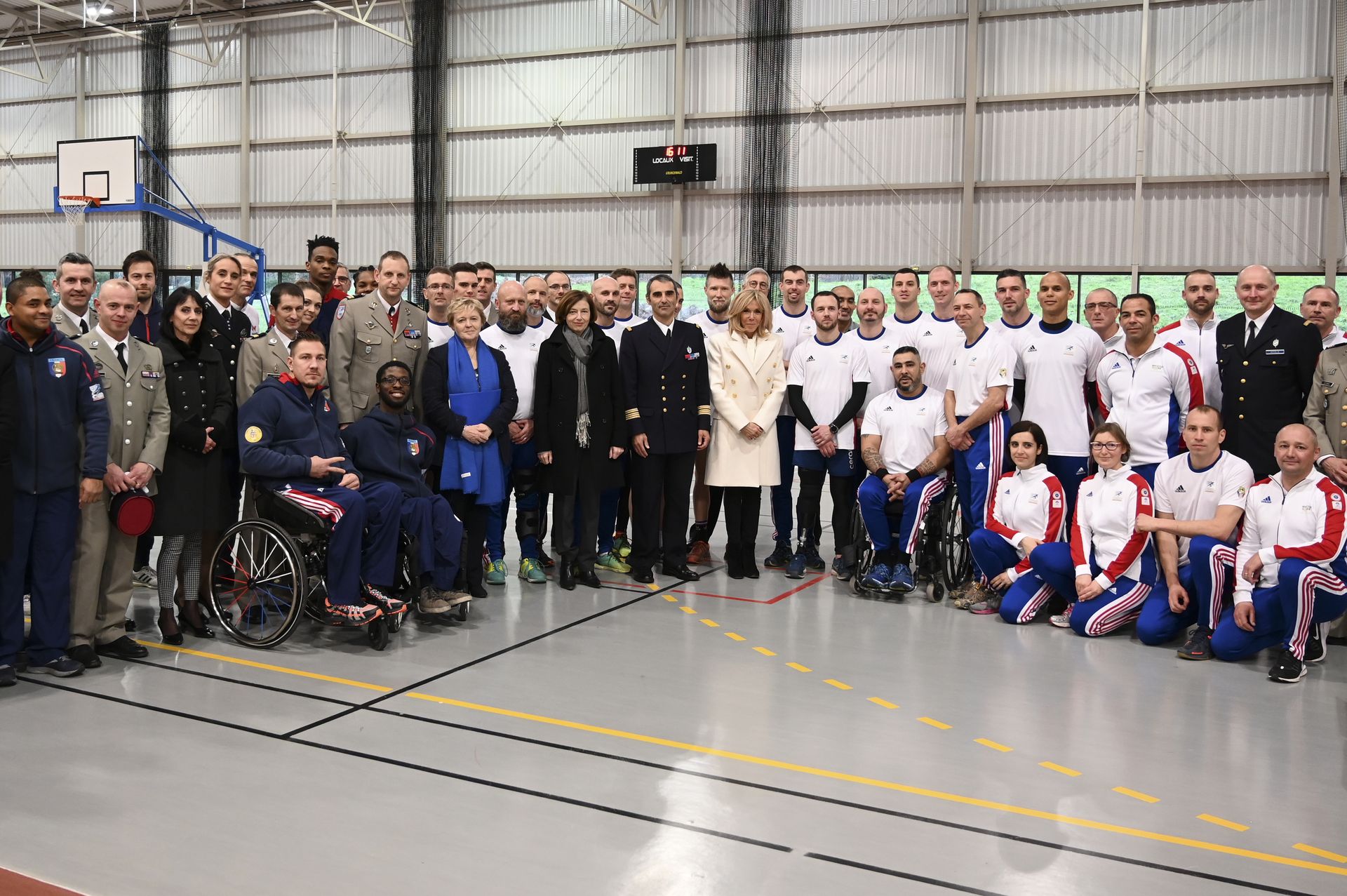 Visite Macron
