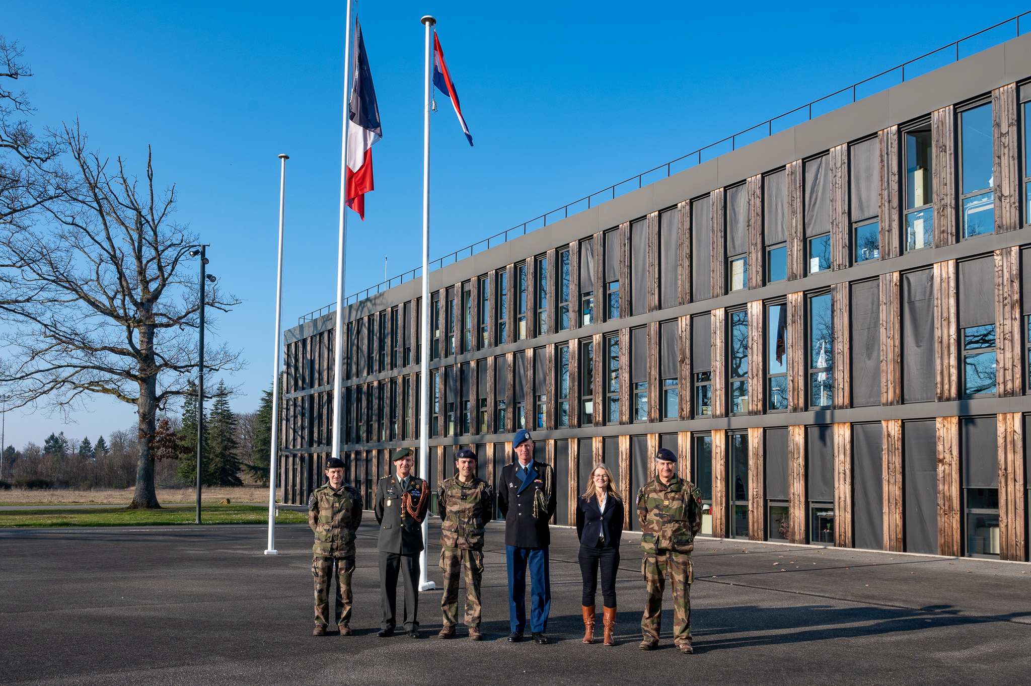Visite de l’attaché de Défense néerlandais au CNSD