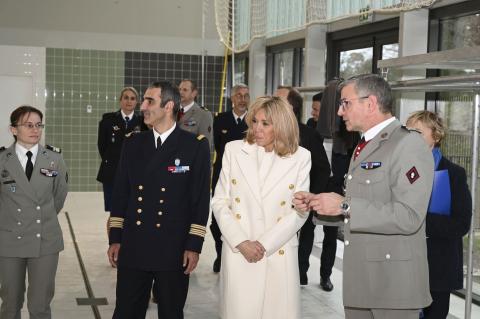 Visite Macron