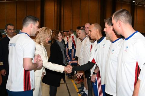 Visite Macron