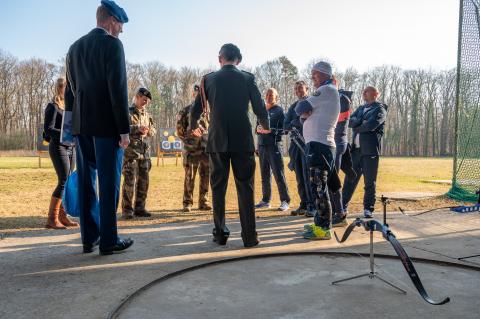Visite de l’attaché de Défense néerlandais au CNSD